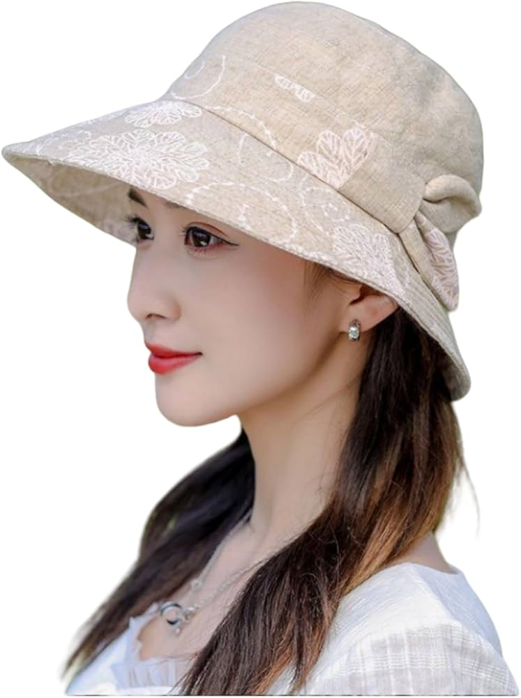 あおい帽子の女 Amazon.co.jp: シニア 帽子 レディース 春夏 婦人帽子 バケットハット